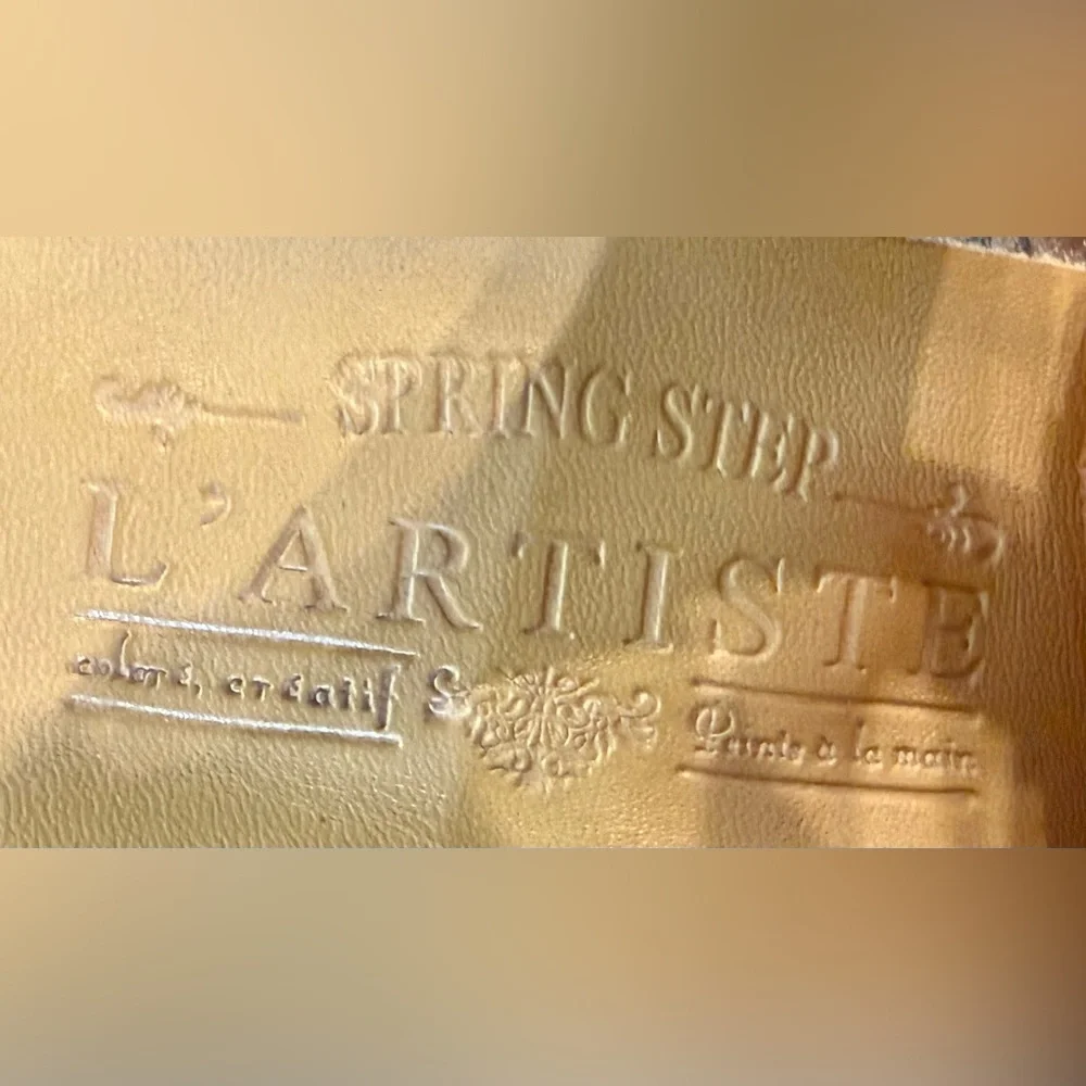 Spring Step L'Artiste "Flourish" Gladiator Sandals Women’s Size 8.5 - Picture 9 of 10